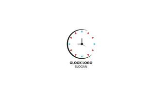 ein zeitlos Symbol von Eleganz, unser Uhr Logo ist ein visuell Darstellung von unser Marke Engagement zu Exzellenz. vektor