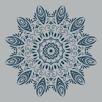 kostenlos Vektor Luxus Arabisch Blumen- Mandala Design