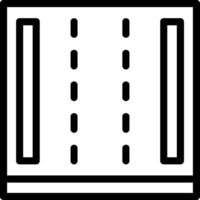 Symbol für die Autobahnlinie vektor