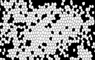 ein schwarz und Weiß Muster von klein Quadrate, abstrakt Hintergrund von Mosaik Pixel Vektor Design,