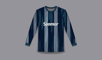 Sport Hemd Design bereit zu drucken Fußball Hemd zum Sublimation vektor