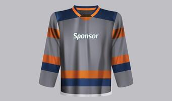 is hockey jersey enhetlig vektor, hockey jersey design vektor