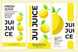 citron- märka design. lämplig för dryck, flaska, förpackning, klistermärken, och produkt förpackning vektor