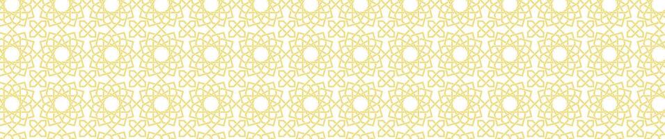 marokkanisch Arabisch Ramadan nahtlos Muster Hintergrund islamisch Ornament Moschee vektor