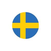 Schweden Flagge Symbol Vektor