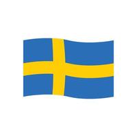 Schweden Flagge Symbol Vektor