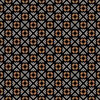 mehrfarbiges nahtloses abstraktes Muster. Hintergrund und Hintergrund. mehrfarbig. farbenfrohes ornamentales Design. farbige Mosaikornamente. Vektorgrafik. vektor