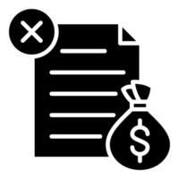 papierlos Finanzen Symbol Linie Vektor Illustration