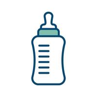 Baby Flasche Symbol Vektor Design Vorlage im Weiß Hintergrund