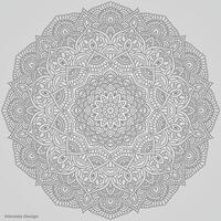 Mandala-Hintergrund-Design-Vektor vektor