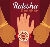 raksha bandhan tradition vektor