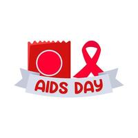 illustration av World Aids Day vektor