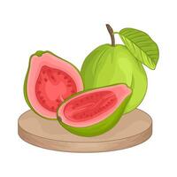 Illustration von Guave vektor
