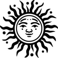 Sonne - - hoch Qualität Vektor Logo - - Vektor Illustration Ideal zum T-Shirt Grafik