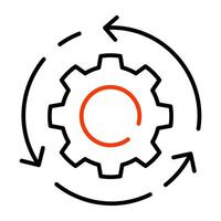 Ausrüstung mit Pfeile, Symbol von Integration vektor