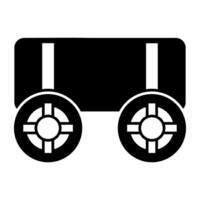 ein Prämie herunterladen Symbol von landwirtschaftlich Wagen vektor