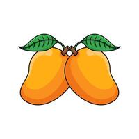 illustration av mango vektor