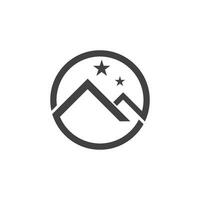 Berg Logo Symbol vektor