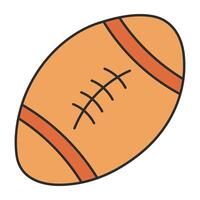 premie design ikon av rugby vektor