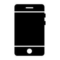 en modern design ikon av mobil telefon vektor