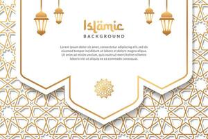 islamisch Hintergrund Ramadan karem, schwarz Farbe eid Mubarak Vorlage Vektor Design