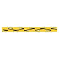 vektor gul fara linje, skilje linje, polis linje, gul svart avspärrning