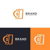 finanziell Alphabetisierung Logo Symbol Marke Identität Zeichen Symbol Vorlage vektor