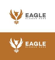 Adler Logo Symbol Marke Identität Zeichen Symbol Vorlage vektor