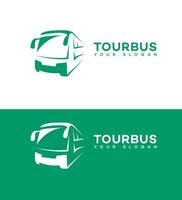 Turné buss logotyp ikon varumärke identitet tecken symbol vektor