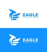 Adler Logo Symbol Marke Identität Zeichen Symbol Vorlage vektor