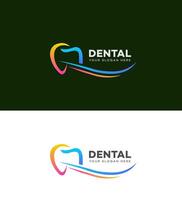 Dental Logo Symbol Marke Identität Zeichen Symbol Vorlage vektor