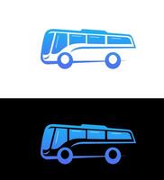 Turné buss logotyp ikon varumärke identitet tecken symbol vektor