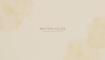 abstrakt horisontell vattenfärg bakgrund. neutral ljus beige färgad tömma Plats bakgrund illustration vektor