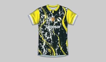 vektor sporter skjorta design redo till skriva ut - fotboll skjorta för sublimering