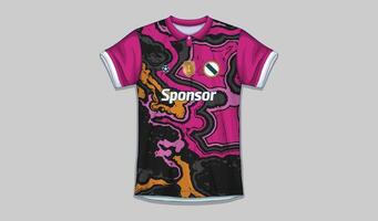 Vektor Sport Hemd Design bereit zu drucken - - Fußball Hemd zum Sublimation