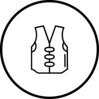 Weste-Vektor-Symbol vektor