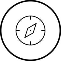 Kompass ich Vektor Symbol