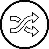 Shuffle-Vektor-Symbol vektor