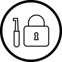 Lockpick-Vektorsymbol vektor