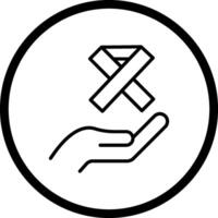 Krebs-Vektor-Symbol vektor