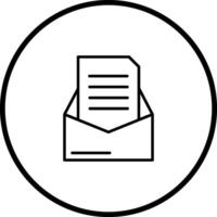 Newsletter-Vektorsymbol vektor