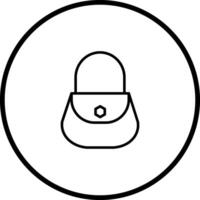 Damen Tasche Vektor Symbol