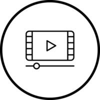 Video und Animation Vektor Symbol