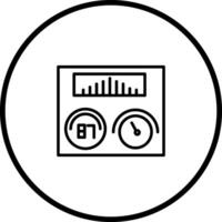 Thermoregulator-Vektorsymbol vektor