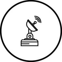 Kommunikation Satellit Vektor Symbol