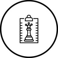 Zwischenablage Schach Vektor Symbol