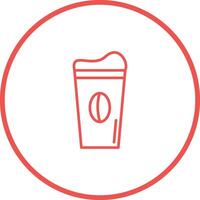 Latte-Vektor-Symbol vektor