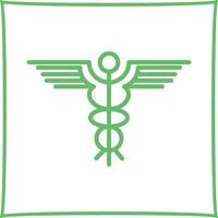 Caduceus-Vektorsymbol vektor