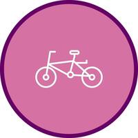 Fahrrad ich Vektor Symbol