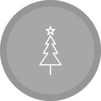 Weihnachtsbaum-Vektor-Symbol vektor